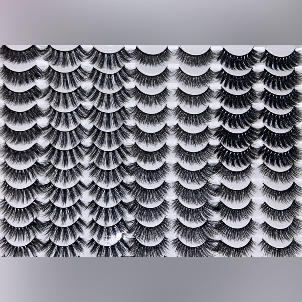 Eyelashes different styles
